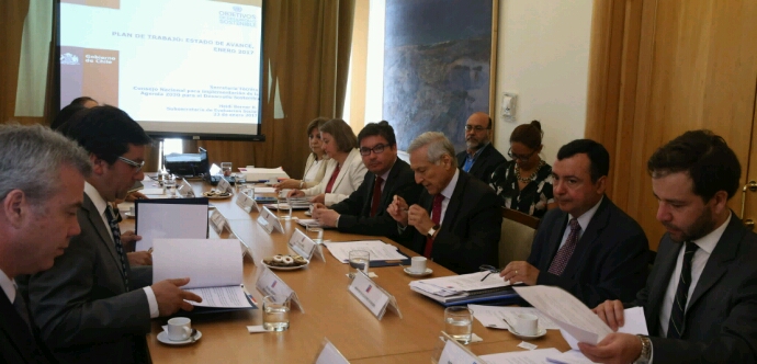 Ministro Barraza y Subsecretaria Berner participan en Consejo Nacional para la Implementación de la Agenda 2030