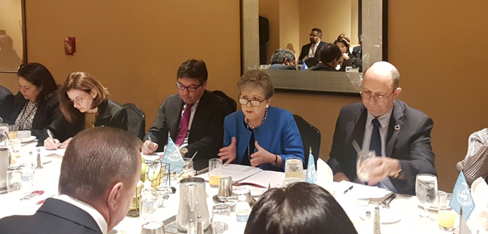 Ministro Marcos Barraza intercambia desafíos de la Agenda 2030 con países de Ingreso Medio
