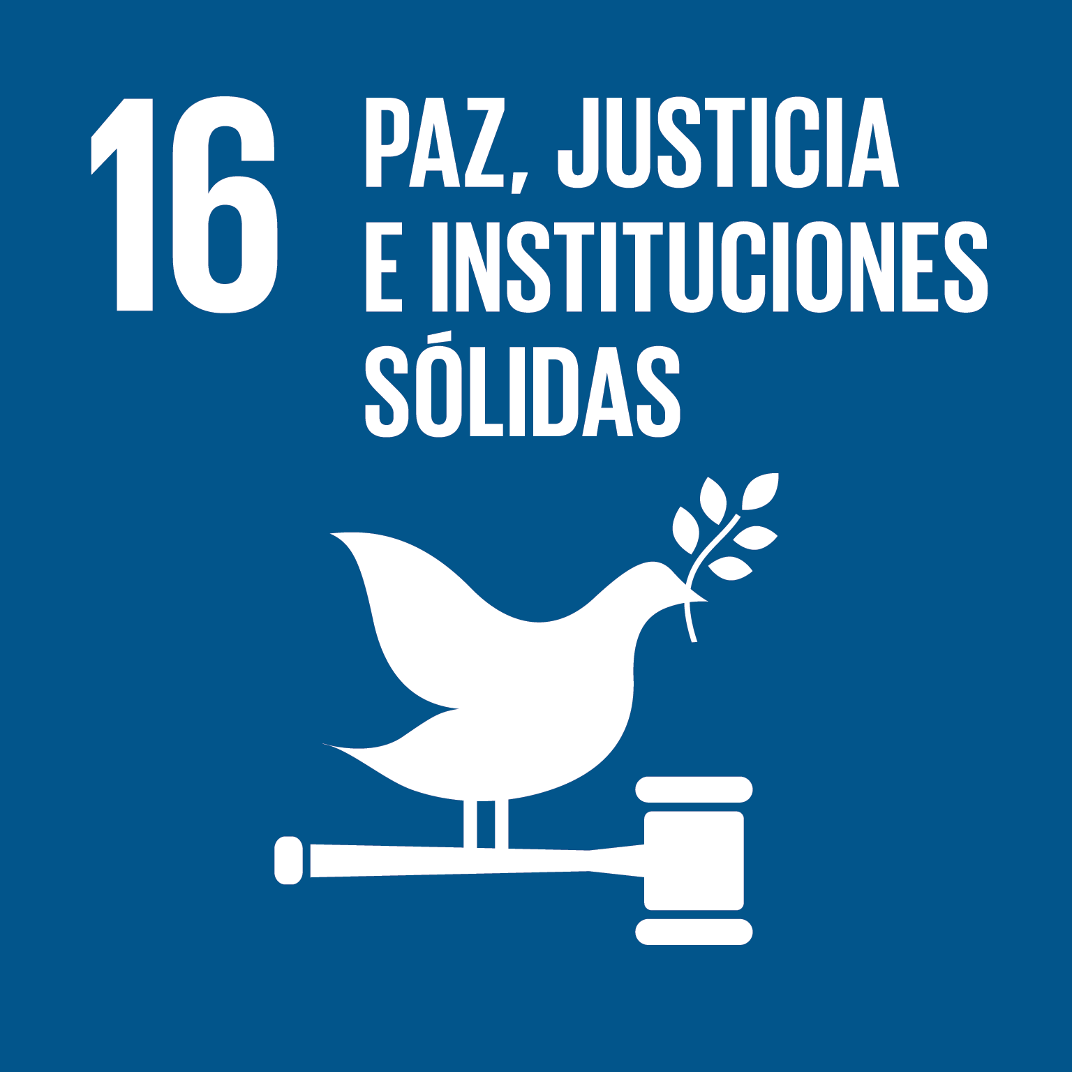 16. Paz, Justicia e Instituciones Sólidas 