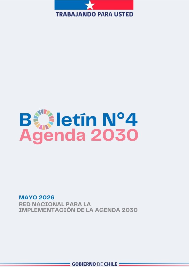 BOLETÍN N°4 Agenda 2030